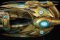 Preview: StarCraft Replik Protoss Carrier Ship 18 cm