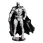 Preview: DC Direct Actionfigur & Comic Black Adam Batman Line Art Variant (Gold Label) (SDCC) 18 cm