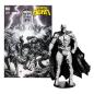 Preview: DC Direct Actionfigur & Comic Black Adam Batman Line Art Variant (Gold Label) (SDCC) 18 cm