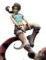 Preview: Tomb Raider Mini Epics Vinyl Figur Lara Croft & Raptor 24 cm