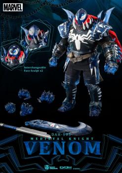 Marvel Dynamic 8ction Heroes Actionfigur 1/9 Medieval Knight Venom 23 cm