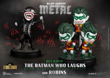 DC Comics Mini Egg Attack Figuren 2er-Pack Dark Nights: Metal The Batman Who Laughs & Robin Minions 8 cm