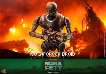 Star Wars: The Book of Boba Fett Actionfigur 1/6 KX Enforcer Droid 36 cm