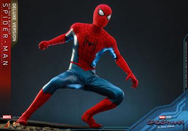 Spider-Man: No Way Home Movie Masterpiece Actionfigur 1/6 Spider-Man (New Red and Blue Suit) (Deluxe Version) 28 cm