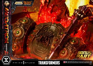 Transformers Beast Wars Premium Masterline Statue 1/4 Megatron Transmetal 2 Deluxe Bonus Version 74 cm
