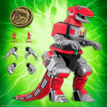 Mighty Morphin Power Rangers Ultimates Actionfigur Tyrannosaurus Dinozord 20 cm