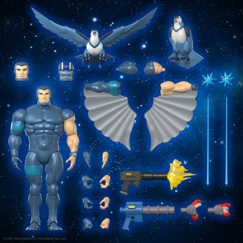 SilverHawks Ultimates Actionfigur Steelwill 18 cm