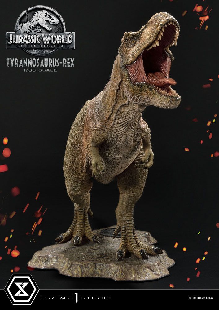 Jurassic World Bereserker Rex T-Rex Bemalt PVC 1/35 Dinosaurier Museum Klasse 