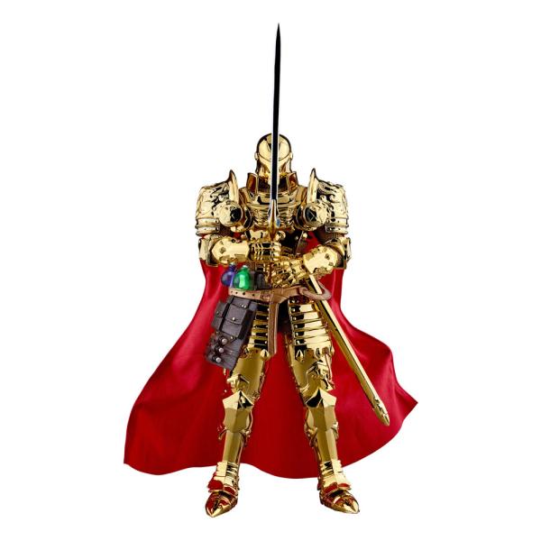 Marvel Dynamic 8ction Heroes Actionfigur 1/9 Medieval Knight Iron Man Gold Version 20 cm