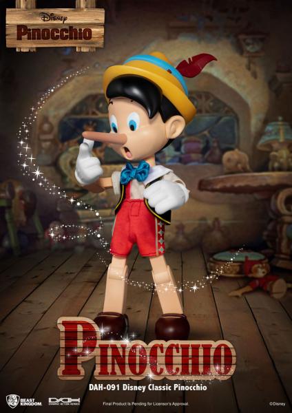 Disney Classic Dynamic 8ction Heroes Actionfigur 1/9 Pinocchio 18 cm
