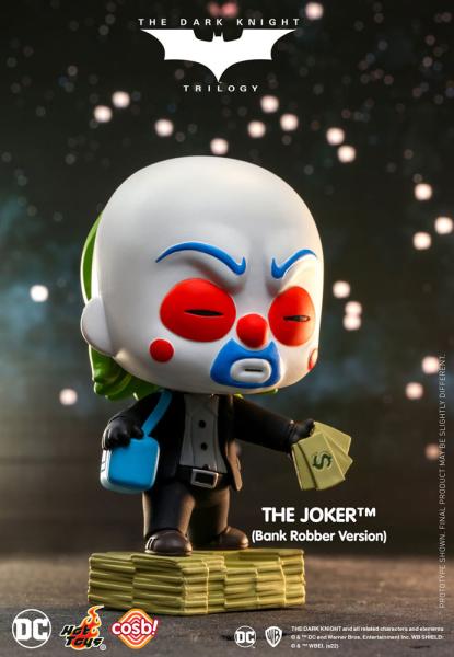 The Dark Knight Trilogy Cosbi Minifigur The Joker (Bank Robber) 8 cm