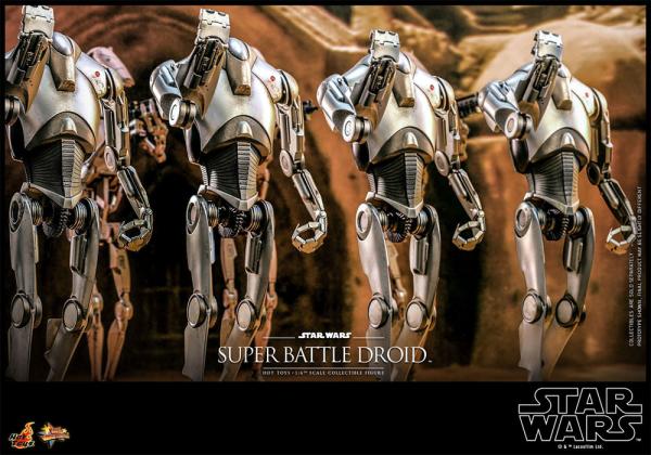 Star Wars: Episode II Actionfigur 1/6 Super Battle Droid 32 cm