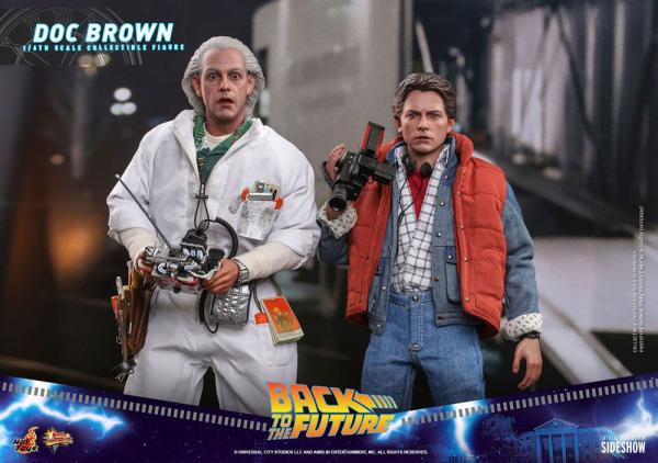 Zurück in die Zukunft Movie Masterpiece Actionfigur 1/6 Doc Brown 30 cm