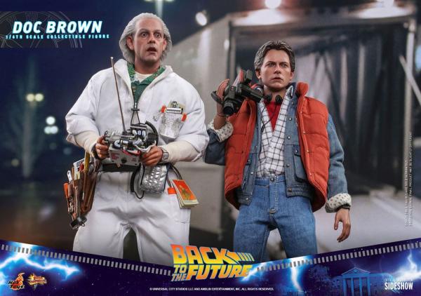 Zurück in die Zukunft Movie Masterpiece Actionfigur 1/6 Doc Brown 30 cm
