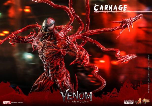 Venom: Let There Be Carnage Movie Masterpiece Series PVC Actionfigur 1/6 Carnage Deluxe Ver. 43 cm