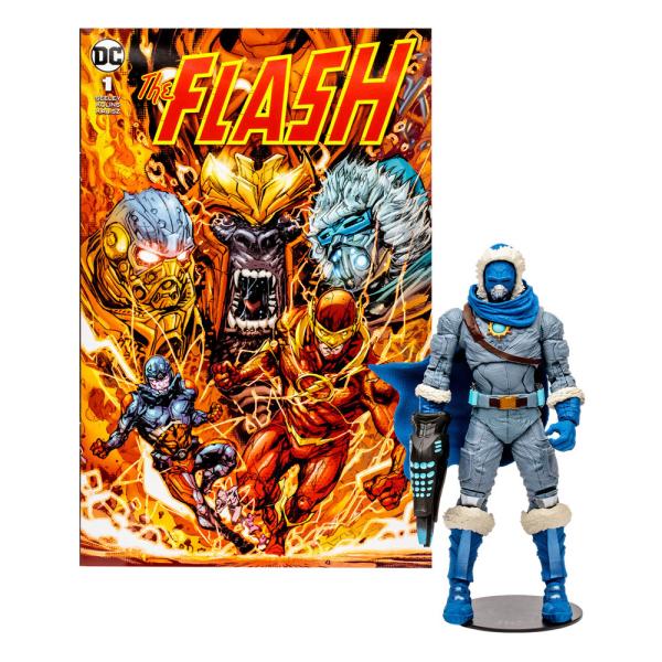 DC Direct Page Punchers Actionfigur & Comic Captain Cold (The Flash Comic) 18 cm