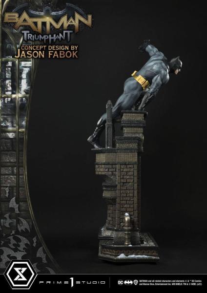 DC Comics Museum Masterline Statue 1/3 Batman Triumphant (Concept Design By Jason Fabok) Bonus Version 119 cm