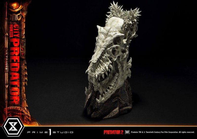 Predator 2 Museum Masterline Statue 1/3 City Hunter Predator Ultimate Bonus Version 105 cm
