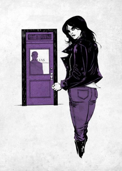 Marvel's Defenders Metall-Poster Jessica Jones 32 x 45 cm