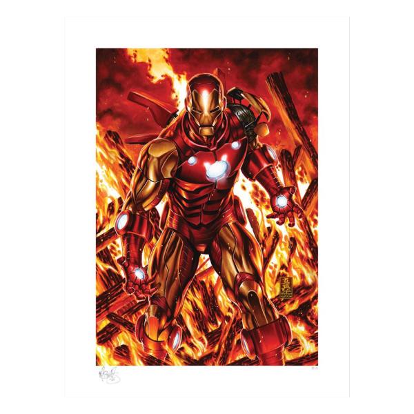 Marvel Kunstdruck Iron Man 46 x 61 cm - ungerahmt
