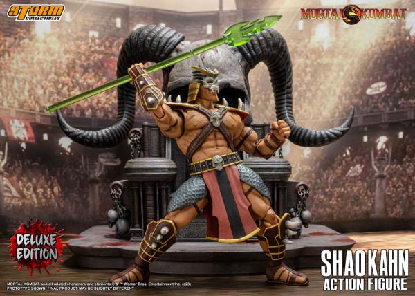 Mortal Kombat Actionfigur 1/12 Shao Kahn Deluxe Edition 18 cm