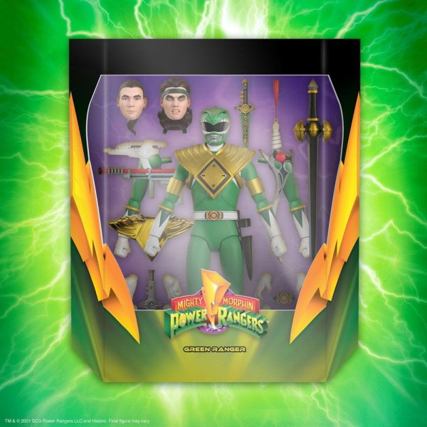 Mighty Morphin Power Rangers Ultimates Actionfigur Green Ranger 18 cm