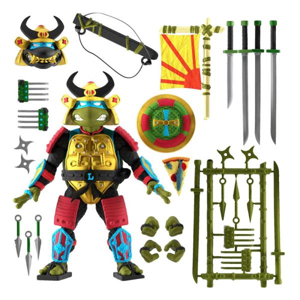 Teenage Mutant Ninja Turtles Ultimates Actionfigur Leo the Sewer Samurai 18 cm