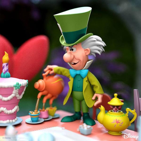 Alice im Wunderland Disney Ultimates Actionfigur The Tea Time Mad Hatter 18 cm