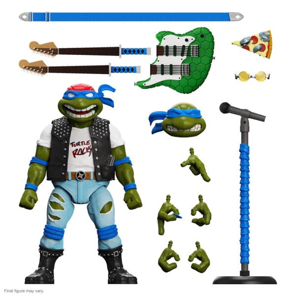 Teenage Mutant Ninja Turtles Ultimates Actionfigur Classic Rocker Leo 18 cm