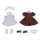 Original Character Zubehör-Set für Nendoroid Doll Actionfiguren Outfit Set: Maid Outfit Mini (Brown)