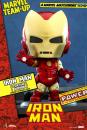 Marvel Comics Cosbaby (S) Minifigur Iron Man (Classic Armor) 10 cm